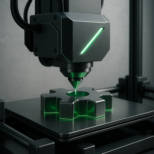 Laser printer product render